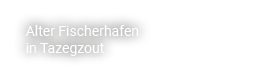 Alter Fischerhafen in Tazegzout