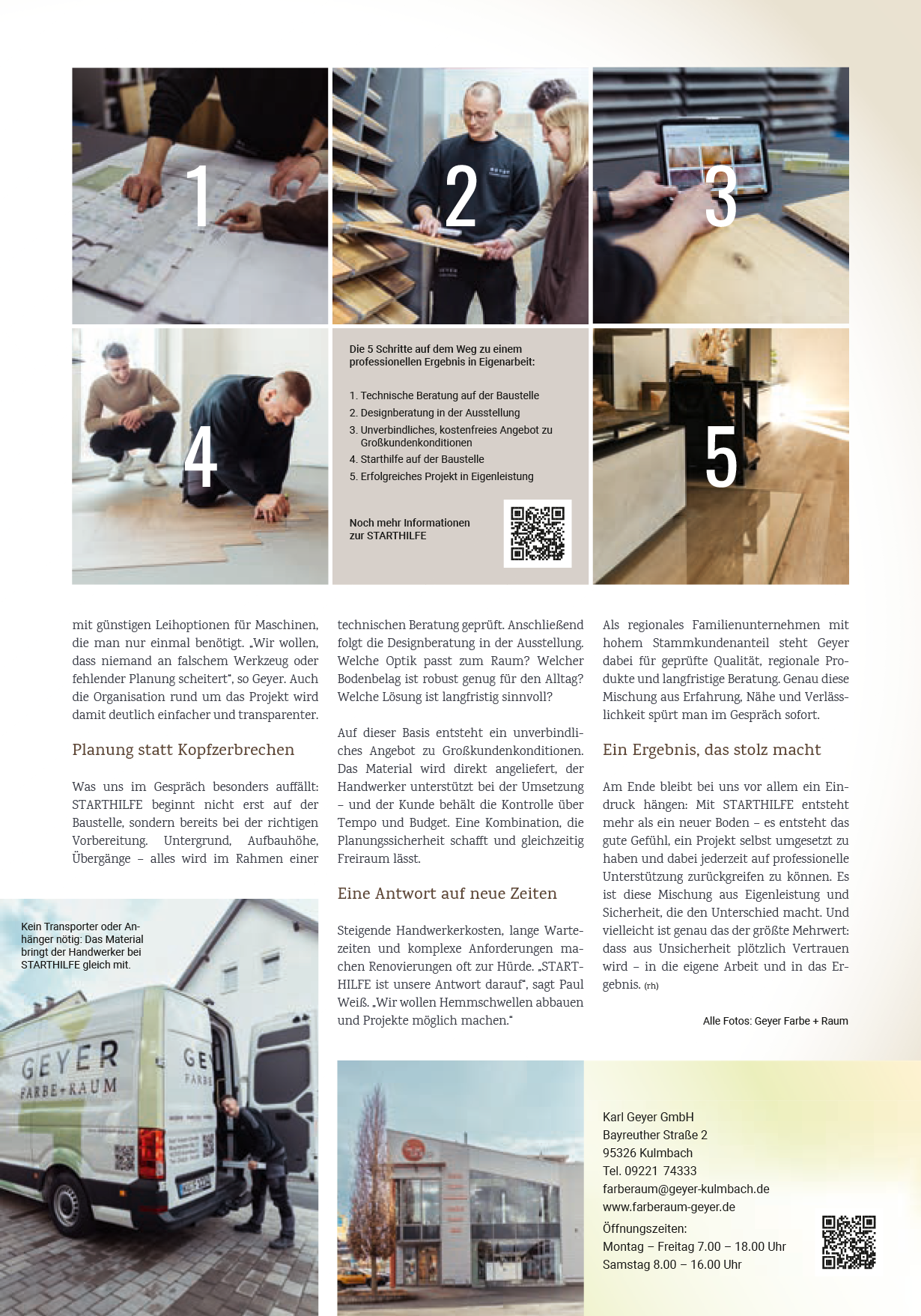 Wohnen | Wellfit | Freizeit | Regional | Styles | Technik | Werte www.lebensartmagazin.de